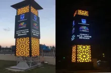Işıklı Totem Tabela